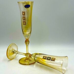 Franco Opera Italia: Vetreric e Cristallerie
Handmade 10”Champagne/Flute Glasses